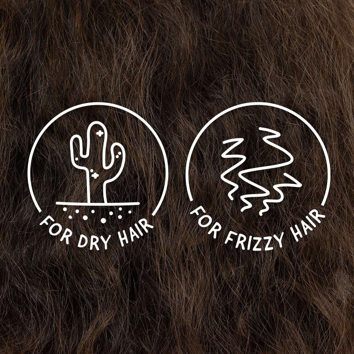 for dry hair. for frizzy hair