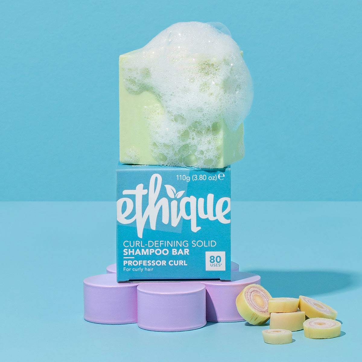 Curl-Defining Shampoo Bar for Curly and Coily Hair: Professor Curl
