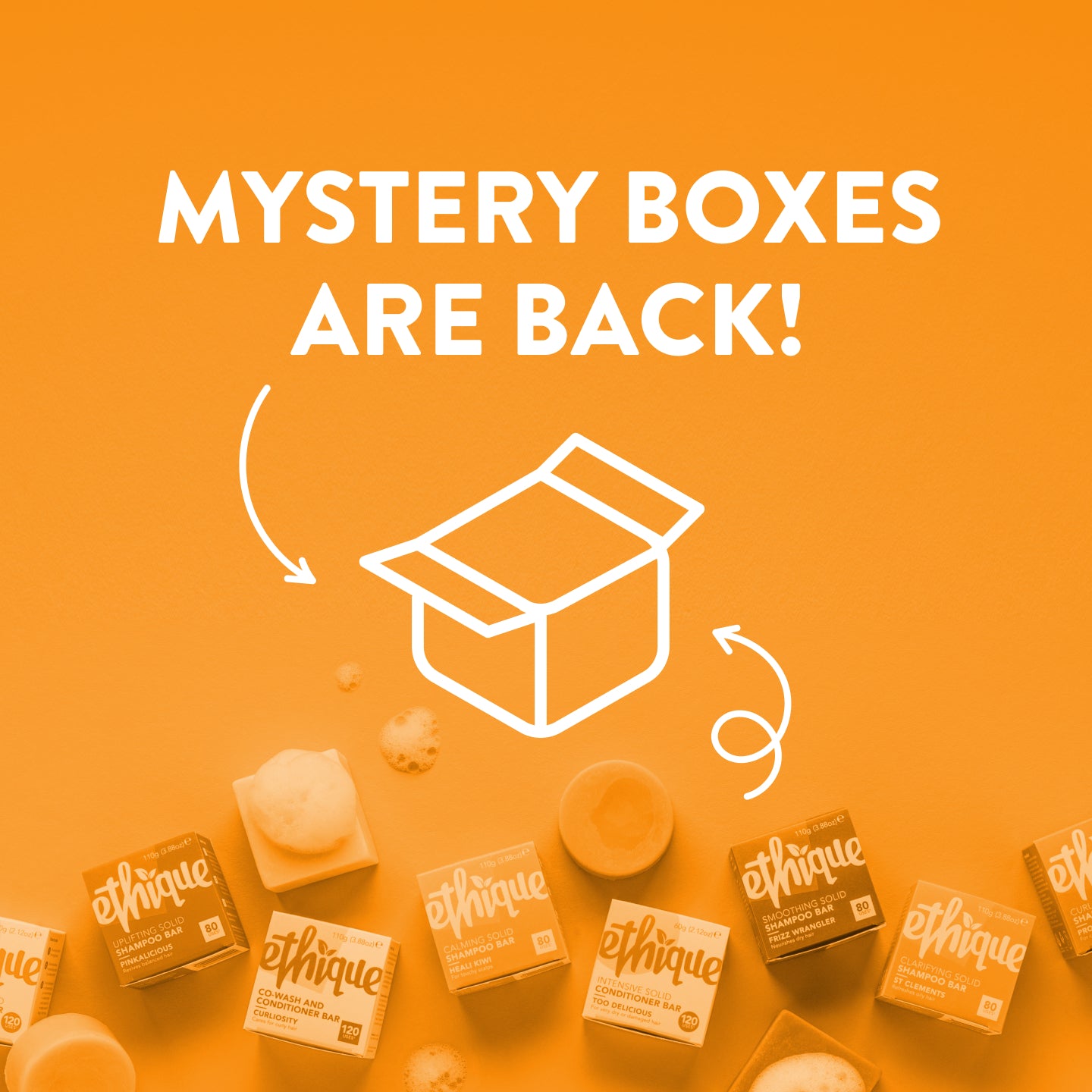 Mystery boxes are back! Save up to 50% Off shop now
