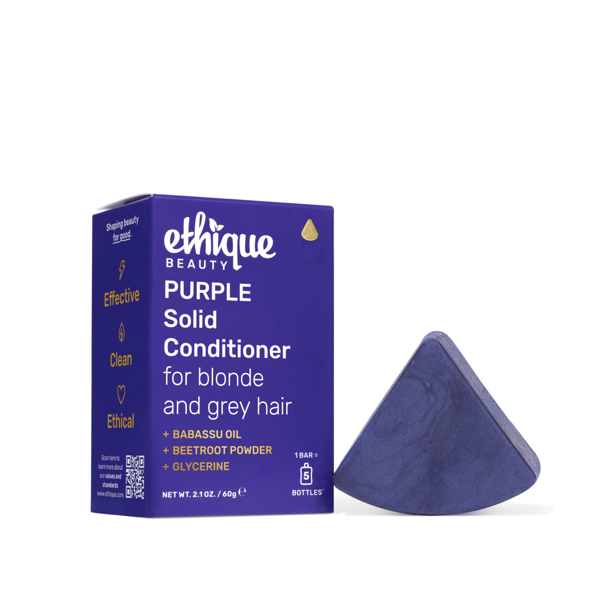 Purple Solid Conditioner for blonde and grey hair
