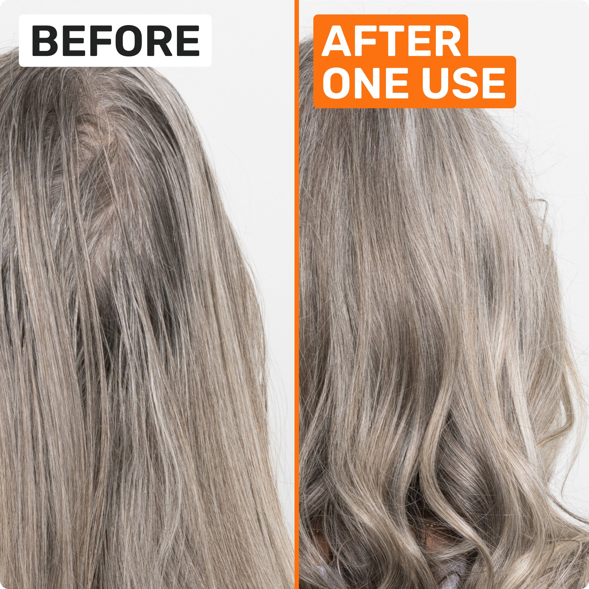 BEFORE
AFTER ONE USE