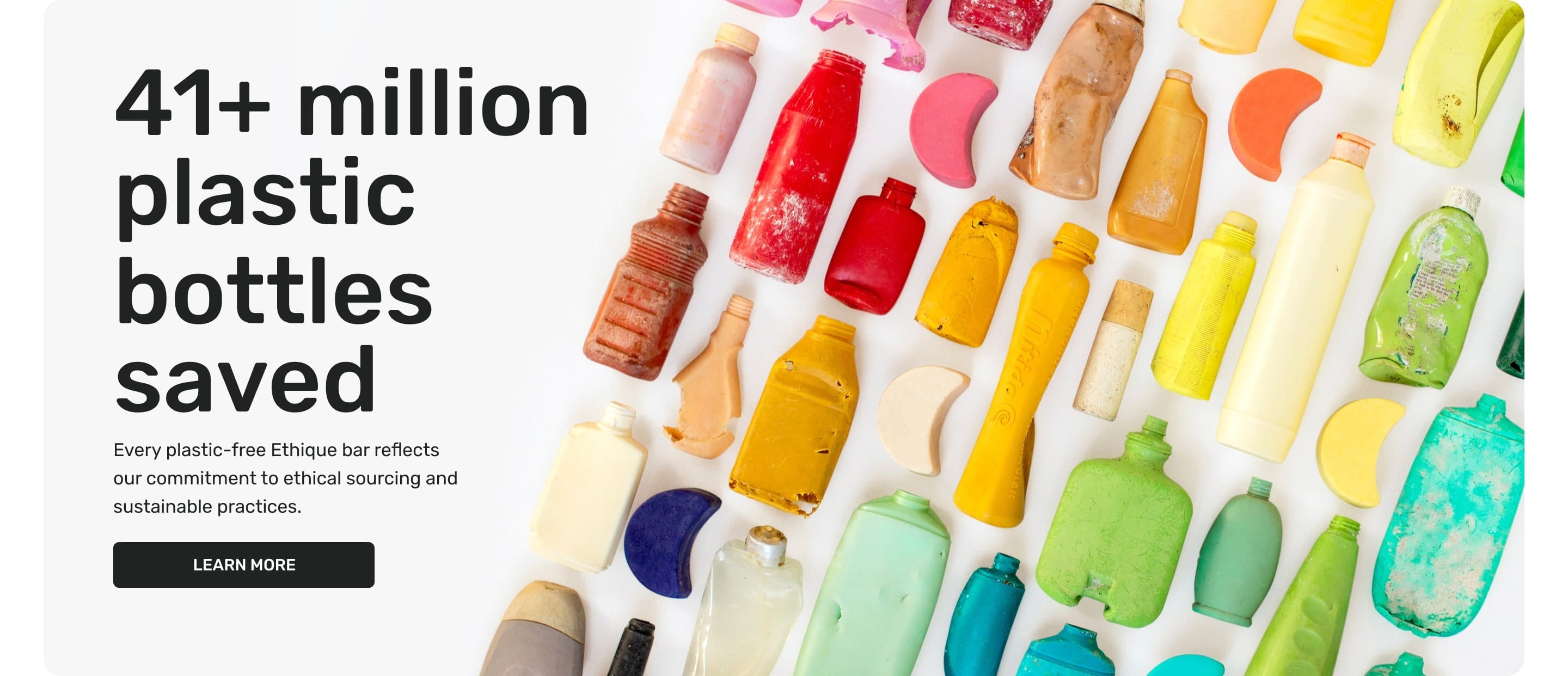 41+ million plastic bottles saved