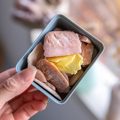 What to do with left over soap, shampoo and conditioner pieces