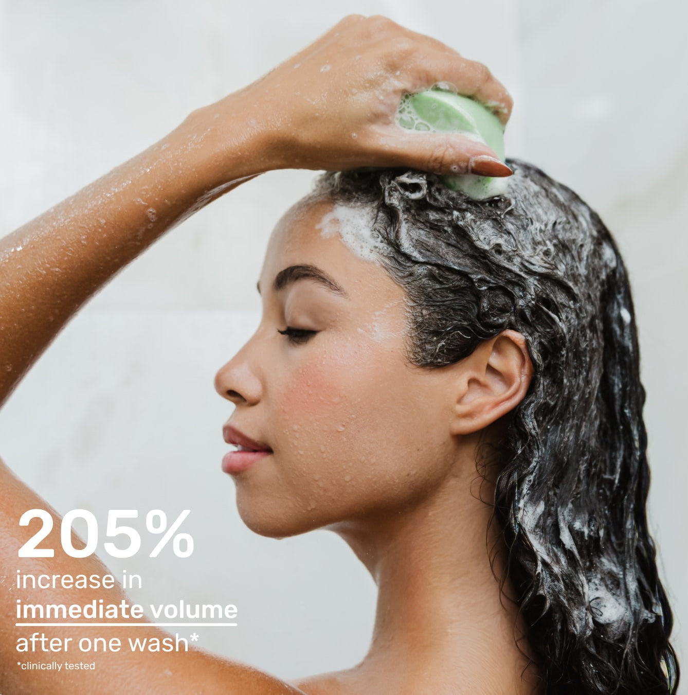 NEW Strengthening Shampoo. Stronger, fuller-looking after one wash. Powered by density-boosting Amino Acids, Rosemary, Biotin, and Peppermint Oil. SHOP NOW