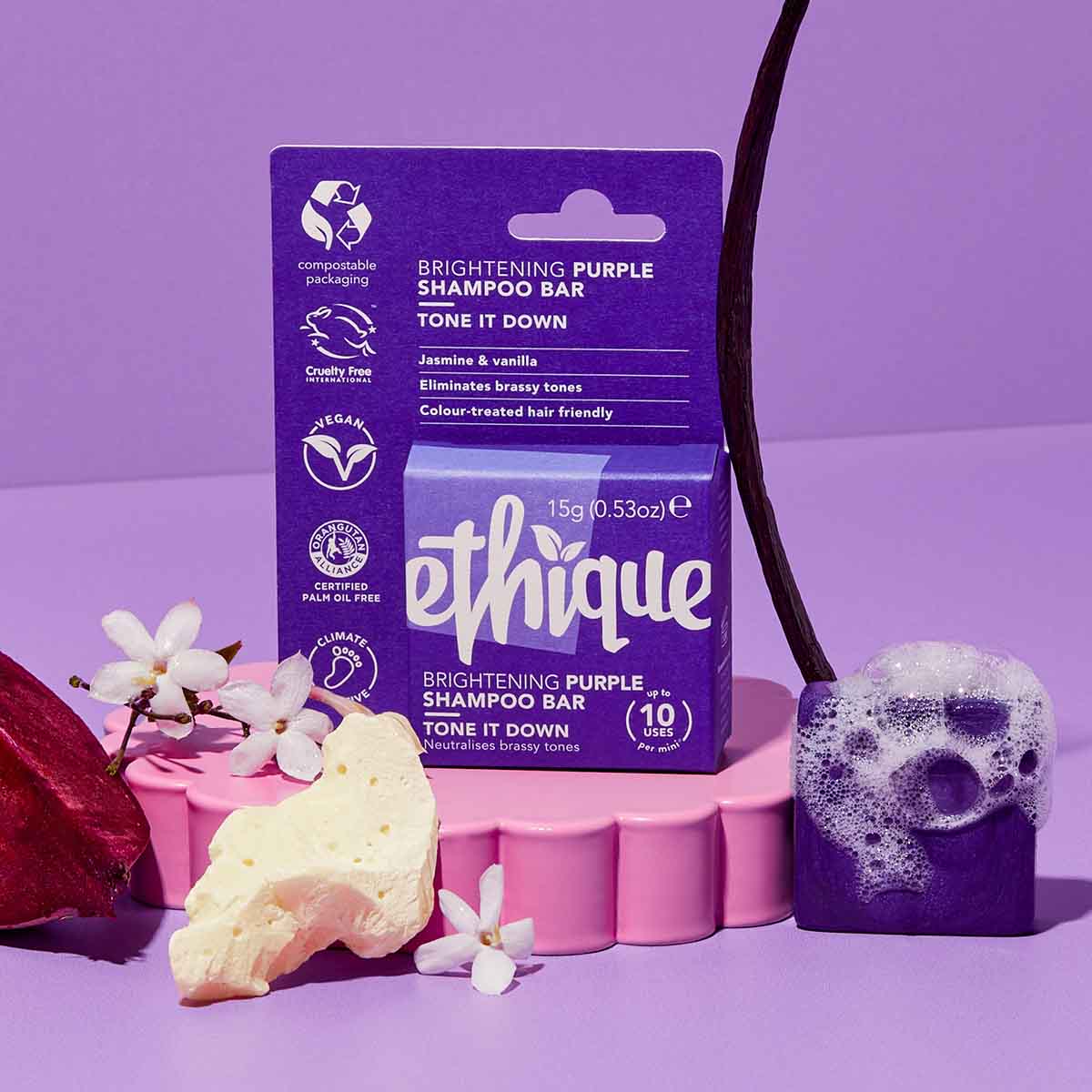 Tone It Down™ Brightening Purple Shampoo Bar Mini