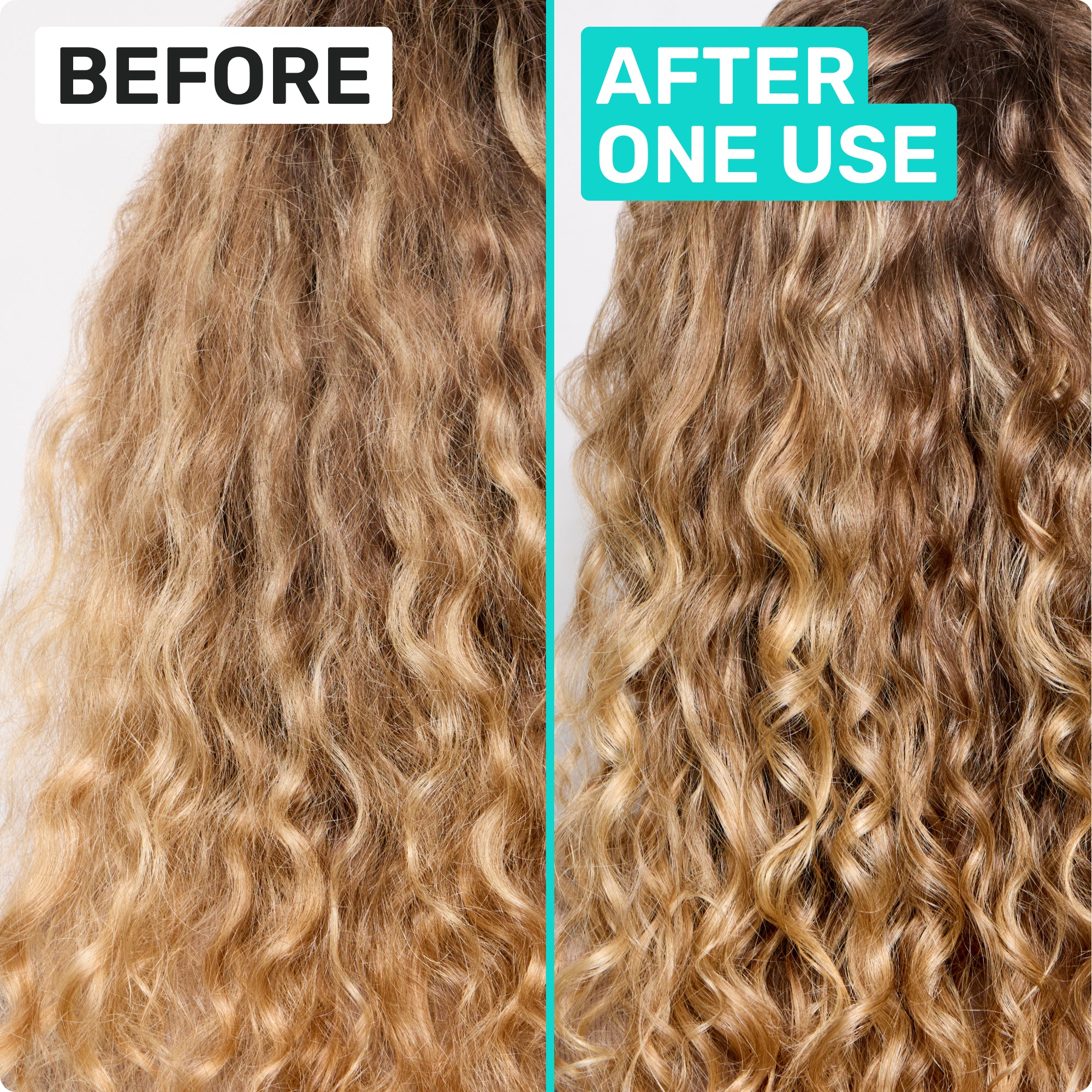 BEFORE 
AFTER ONE USE