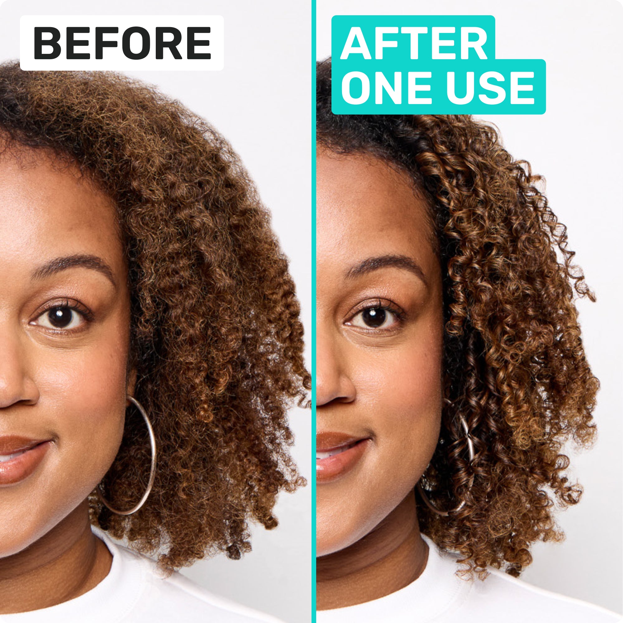 BEFORE 
AFTER ONE USE