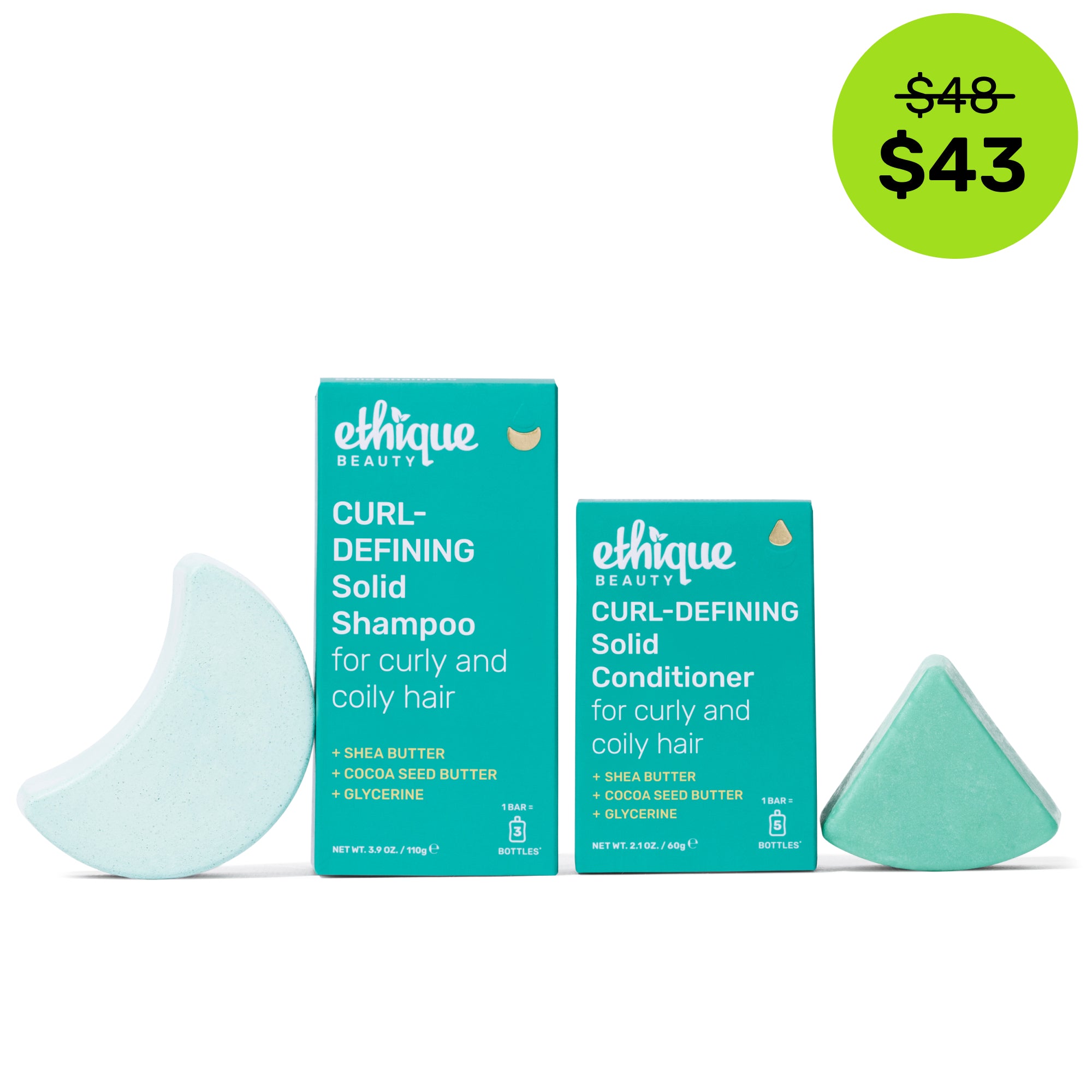 CURL DEFINING Solid Shampoo and Conditioner