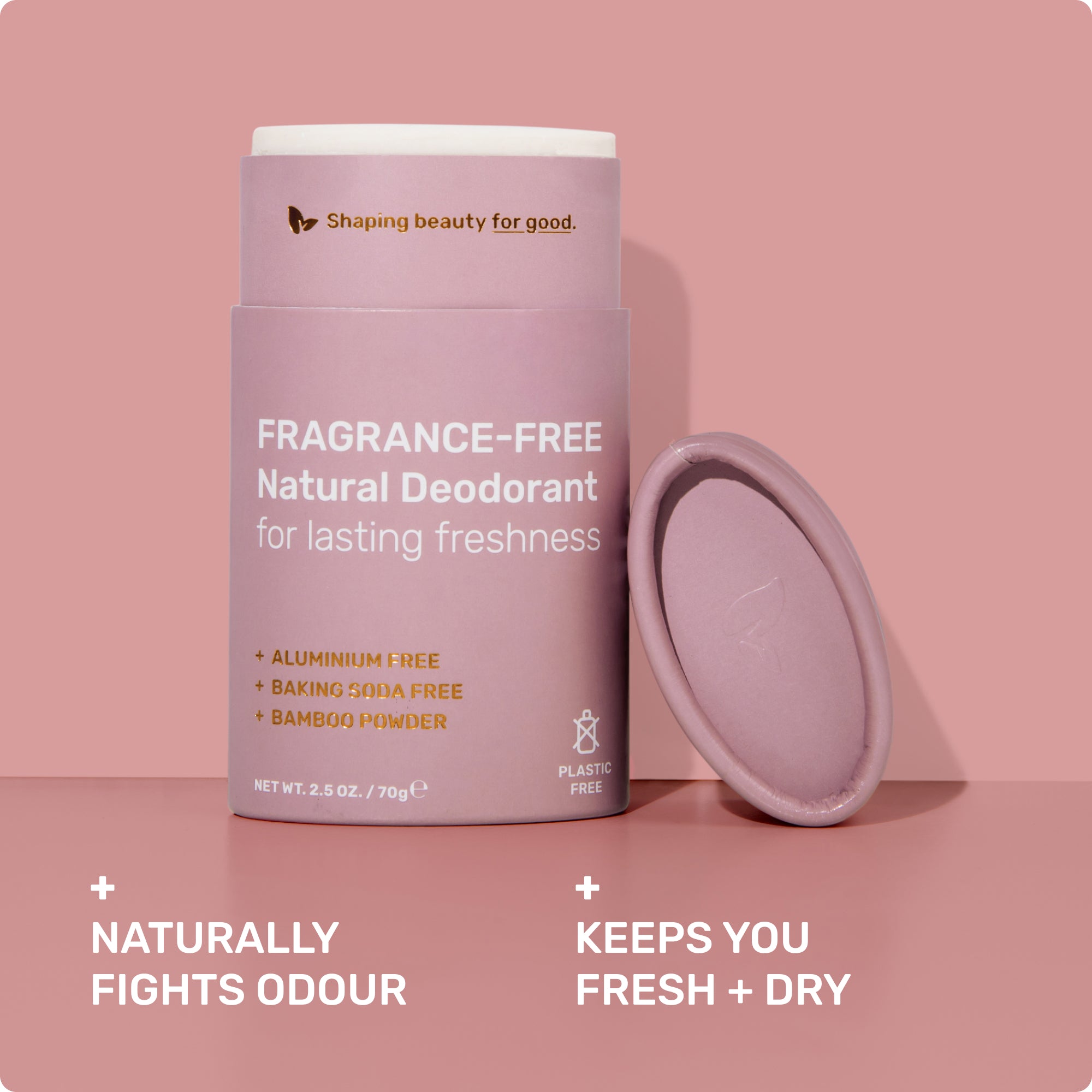 Naturally fights odour, keep your fresh and dry