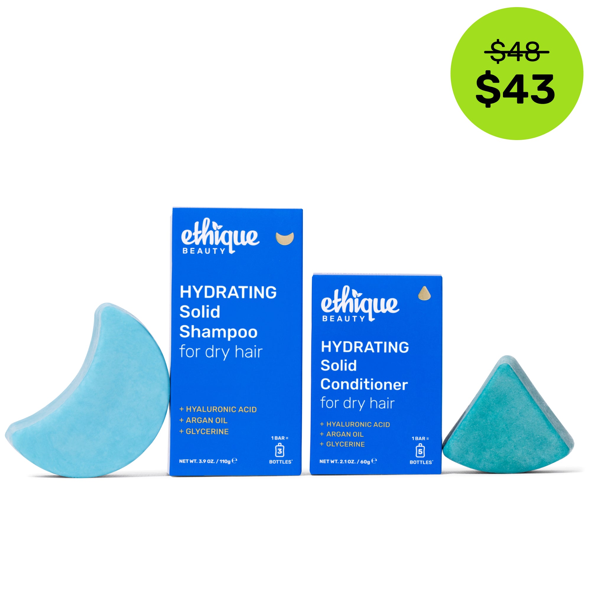 HYDRATING Solid Shampoo and Conditioner