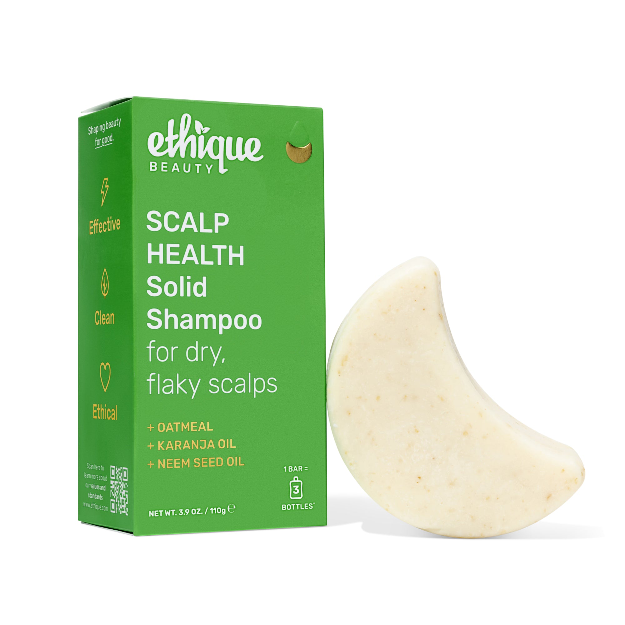Scalp Health Solid Shampoo for dry flaky scalps